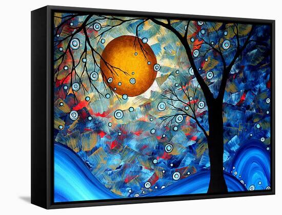 Blue Essence-Megan Aroon Duncanson-Framed Stretched Canvas