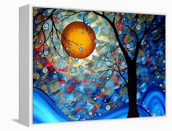 Blue Essence-Megan Aroon Duncanson-Framed Stretched Canvas