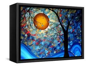 Blue Essence-Megan Aroon Duncanson-Framed Stretched Canvas