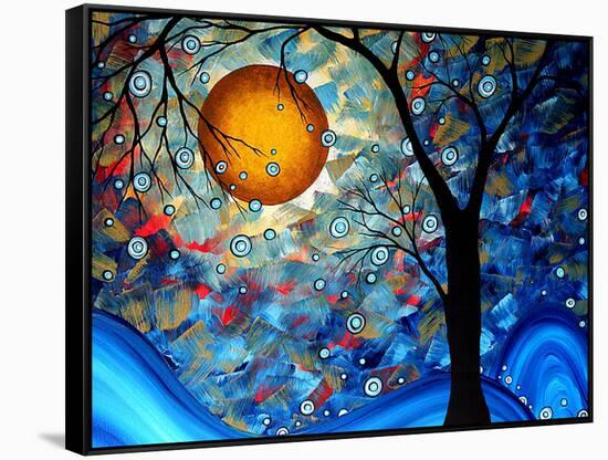 Blue Essence-Megan Aroon Duncanson-Framed Stretched Canvas