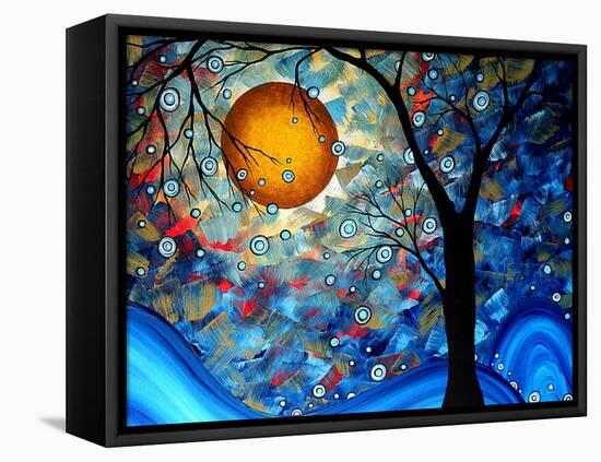 Blue Essence-Megan Aroon Duncanson-Framed Stretched Canvas