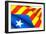 Blue Estelada Flag-Yuinai-Framed Art Print