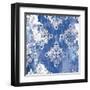 Blue Ex I-Eva Watts-Framed Art Print