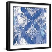 Blue Ex I-Eva Watts-Framed Art Print