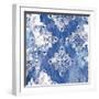 Blue Ex I-Eva Watts-Framed Art Print