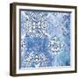 Blue Ex III-Eva Watts-Framed Art Print