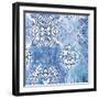 Blue Ex III-Eva Watts-Framed Art Print