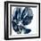 Blue Exclusion II-Jennifer Goldberger-Framed Art Print