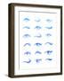 Blue Eyes-Cat Coquillette-Framed Premium Giclee Print