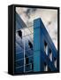 Blue Facade-Gilbert Claes-Framed Stretched Canvas