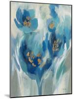 Blue Fairy Tale Floral II-Silvia Vassileva-Mounted Art Print