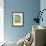 Blue Farmhouse-Sophie Harding-Framed Art Print displayed on a wall