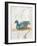 Blue Feathered Duck, C. 10-45-null-Framed Art Print