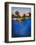 Blue Fields-Thomas Stotts-Framed Art Print