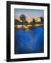 Blue Fields-Thomas Stotts-Framed Art Print