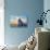 Blue Fisherman Boats and Sunrise-laurentiu iordache-Photographic Print displayed on a wall
