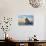 Blue Fisherman Boats and Sunrise-laurentiu iordache-Photographic Print displayed on a wall