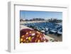 Blue Fishing Boats in Essaouira Port, Formerly Mogador, Morocco, North Africa, Africa-Matthew Williams-Ellis-Framed Photographic Print