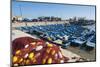 Blue Fishing Boats in Essaouira Port, Formerly Mogador, Morocco, North Africa, Africa-Matthew Williams-Ellis-Mounted Photographic Print