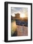 Blue Fishing Boats in Essaouira Port, Formerly Mogador, Morocco, North Africa, Africa-Matthew Williams-Ellis-Framed Photographic Print