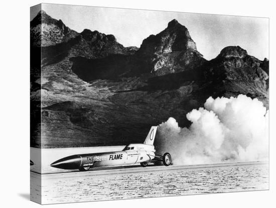 'Blue Flame' Rocket-Powered Car, C1970-null-Stretched Canvas