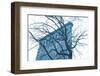 Blue Flatiron-Erin Clark-Framed Art Print