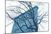 Blue Flatiron-Erin Clark-Mounted Art Print