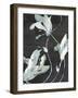 Blue Flora I-null-Framed Art Print