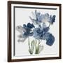 Blue Floral Radiance II-Asia Jensen-Framed Art Print