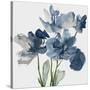 Blue Floral Radiance II-Asia Jensen-Stretched Canvas