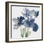 Blue Floral Radiance II-Asia Jensen-Framed Art Print