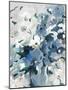 Blue Floral Vase-null-Mounted Art Print