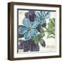 Blue Floral-Hugo Wild-Framed Art Print