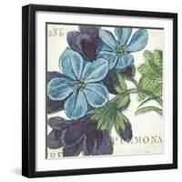 Blue Floral-Hugo Wild-Framed Art Print