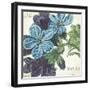 Blue Floral-Hugo Wild-Framed Art Print