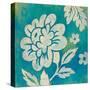 Blue Floral-Hope Smith-Stretched Canvas