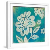 Blue Floral-Hope Smith-Framed Art Print