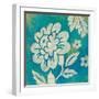 Blue Floral-Hope Smith-Framed Art Print