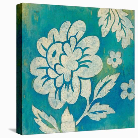 Blue Floral-Hope Smith-Stretched Canvas