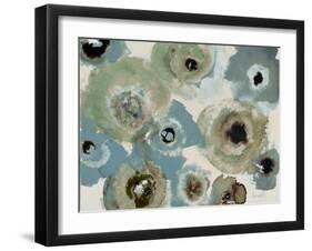 Blue Floral-Lanie Loreth-Framed Art Print