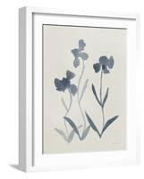 Blue Florals I-Pamela Munger-Framed Art Print