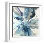 Blue Flower Explosion-Randy Hibberd-Framed Art Print