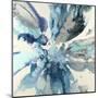 Blue Flower Explosion-Randy Hibberd-Mounted Art Print