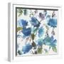 Blue Flower Garden I-Asia Jensen-Framed Art Print