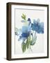 Blue Flower Garden II-Asia Jensen-Framed Art Print