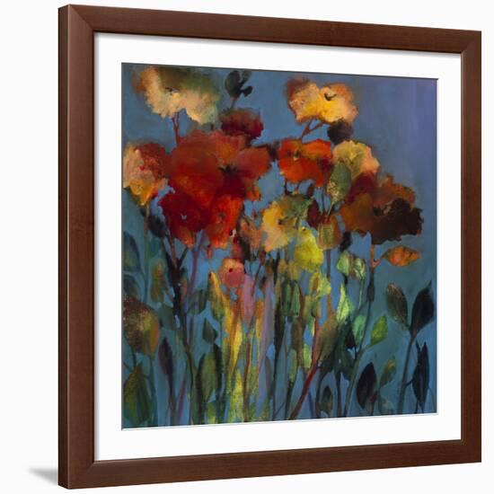 Blue Flower-Michelle Abrams-Framed Giclee Print