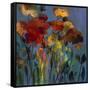 Blue Flower-Michelle Abrams-Framed Stretched Canvas