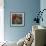 Blue Flower-Michelle Abrams-Framed Premium Giclee Print displayed on a wall