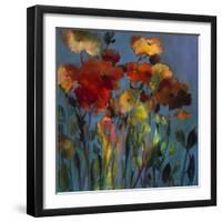 Blue Flower-Michelle Abrams-Framed Premium Giclee Print