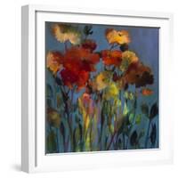 Blue Flower-Michelle Abrams-Framed Premium Giclee Print